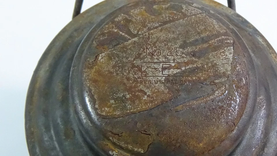 Vintage Embury Luck-E-Lite No. Linterna de queroseno Dietz Globe para camión 25 Foto 3 de 4
