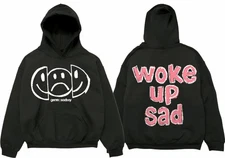 mgk Machine Gun Kelly woke up sad hoodie Size S-5XL