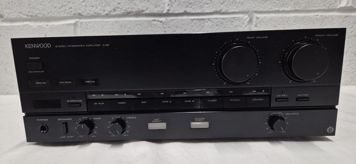 Kenwood Stereo L/R RCA Home Audio Integrated Amplifiers for sale