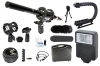 Microphone Complete Digital Camera Kit For Sony Alpha Slt-a77 Nex-5n Slt-a65 Microphone Complete Digital Camera Kit For Sony Alpha Slt-a77 Nex-5n Slt-a65