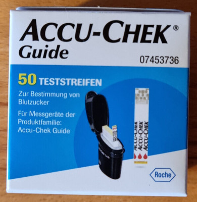 100 ACCU-CHEK Guide Teststreifen, 2 x 50 Stück
