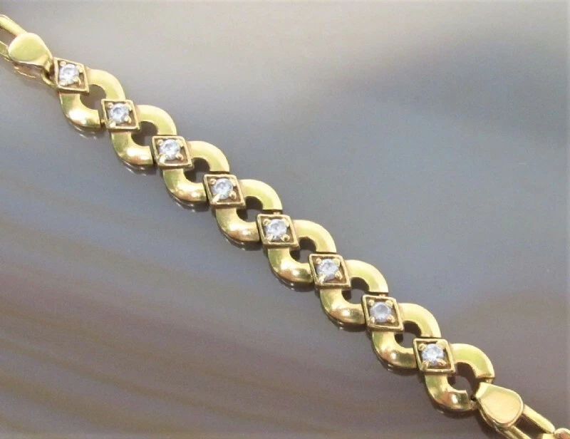   "Pulsera de eslabones de oro amarillo de 22 K de 8"" 9,7 gr - excelente estado" Foto 3 de 4