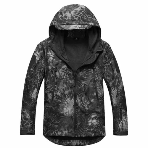Stalker Soft Shell Waterproof & Windproof Fleece Hooded Jacket - Picture 11 of 41