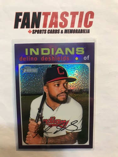 2020 Topps Heritage Chrome PURPLE Parallel YOU PICK - Picture 38 of 51
