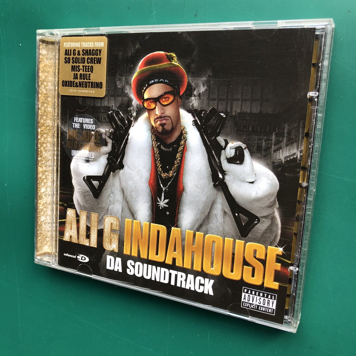 Ali G INDAHOUSE Da Soundtrack CD Film Hip Hop Rap Public Enemy