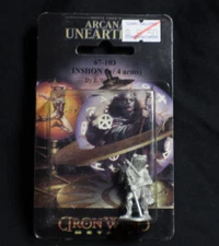 Iron Wind Metals ARCANA UNEATHED RPG Fantasy Metal Miniature INSHON 4 ARMS