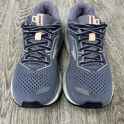 Brooks Ghost 12 Purple Womens Running Shoes Size Workout Trail