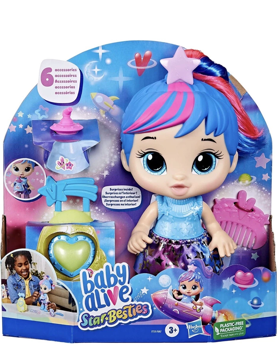 Boneca Baby Alive Star Besties Lovely Luna - Hasbro F7360 - UPA STORE