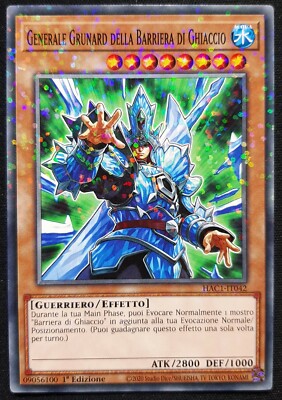 GENERAL GRUNARD OF THE ICE BARRIER Foil DUEL TERMINAL FAC1-IT042 YUGIOH