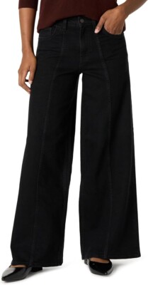 Jeans The Drop Frida Schlaghose Relaxed Fit Schwarz DE 30 Damen