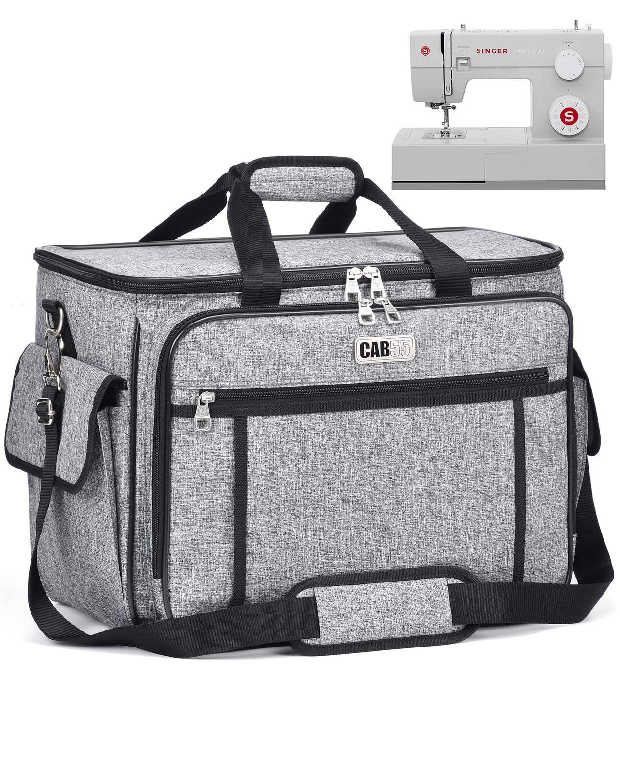 Sponsored Ad - CAB55 Sewing Machine Case Sewing Machine Carrying Bag with Rem...
