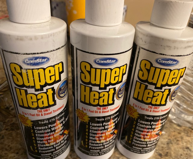 Comstar Super Heat 8 in 1 Fuel Oil & Diesel Treatment 16 Oz 60130 for