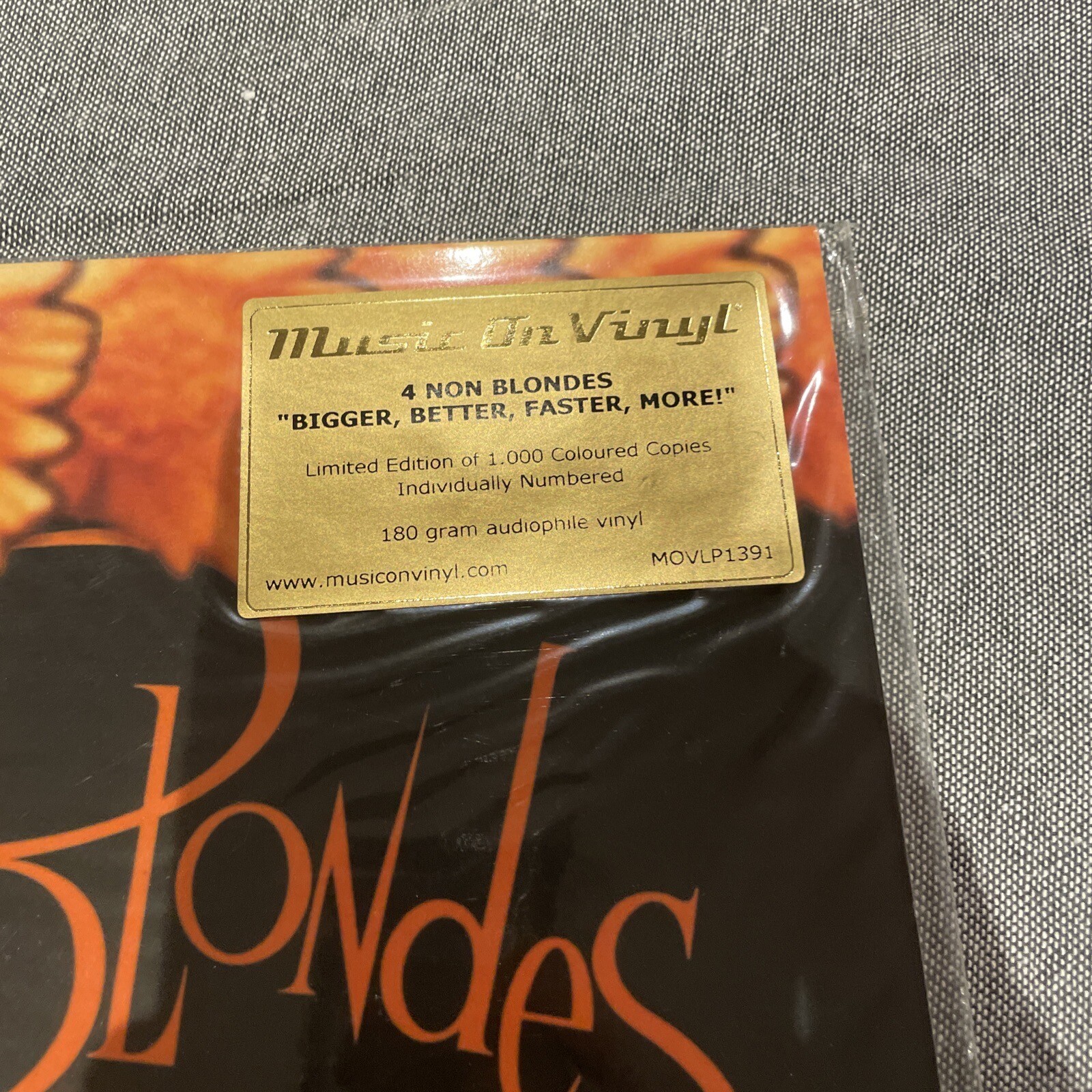 Bigger, Better, Faster, More! 4 Non Blondes LP Vinyl Limited Numbered ...