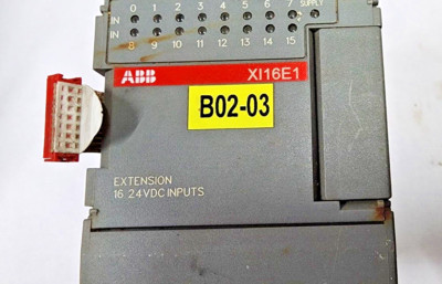 XI16E1 extension 16 24 VDC INPUTS module 1SBP260101R1001 ABB USED XI16E1