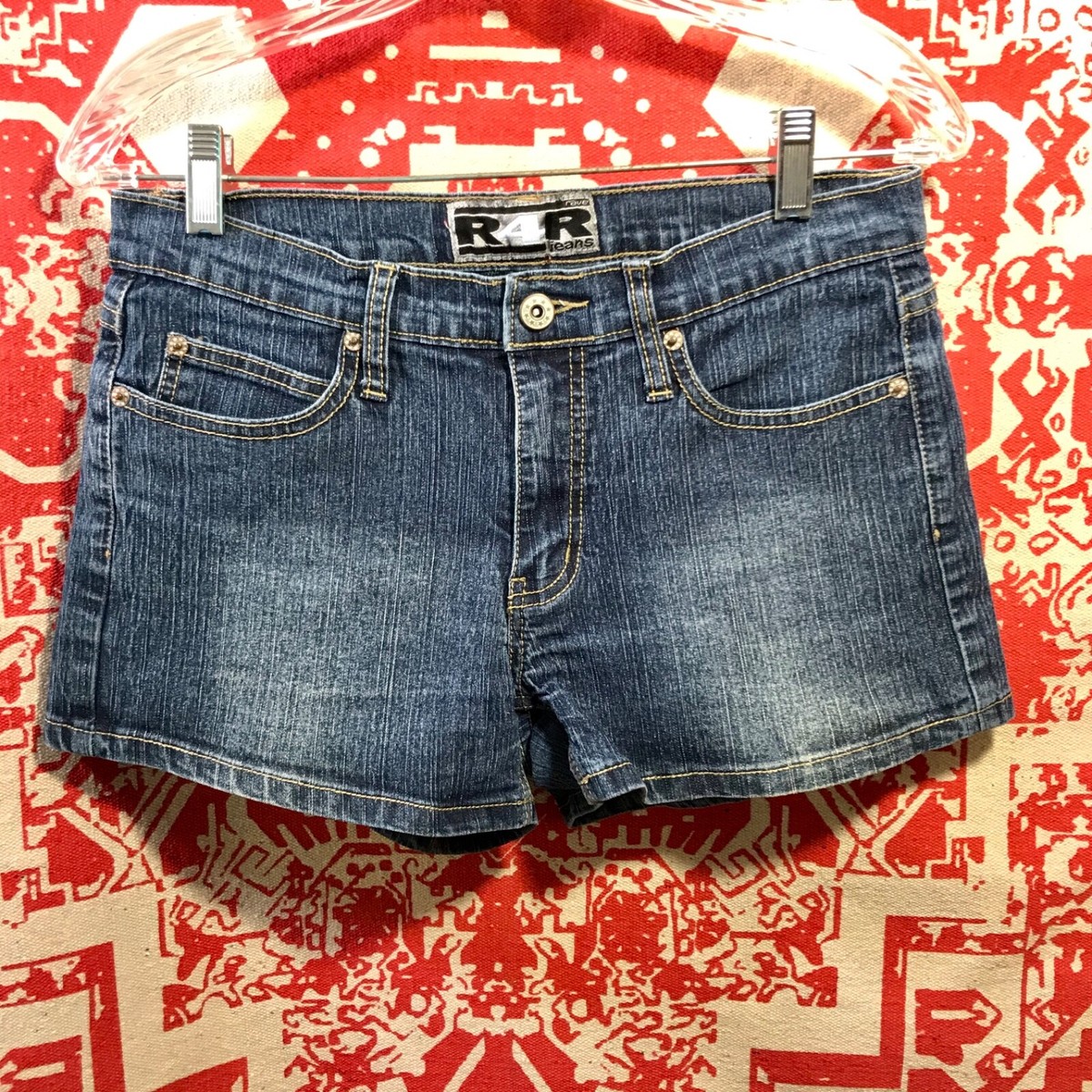 Jean shorts women R4R Rave Size 7 pre washed denim shorts | eBay