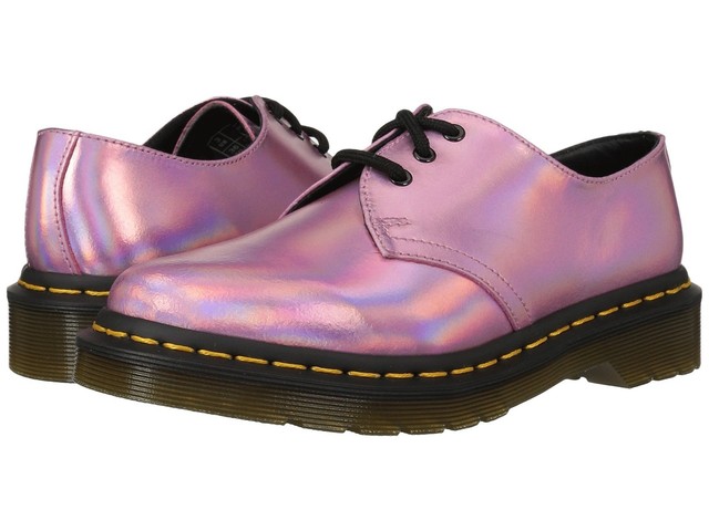 dr martens pink metallic