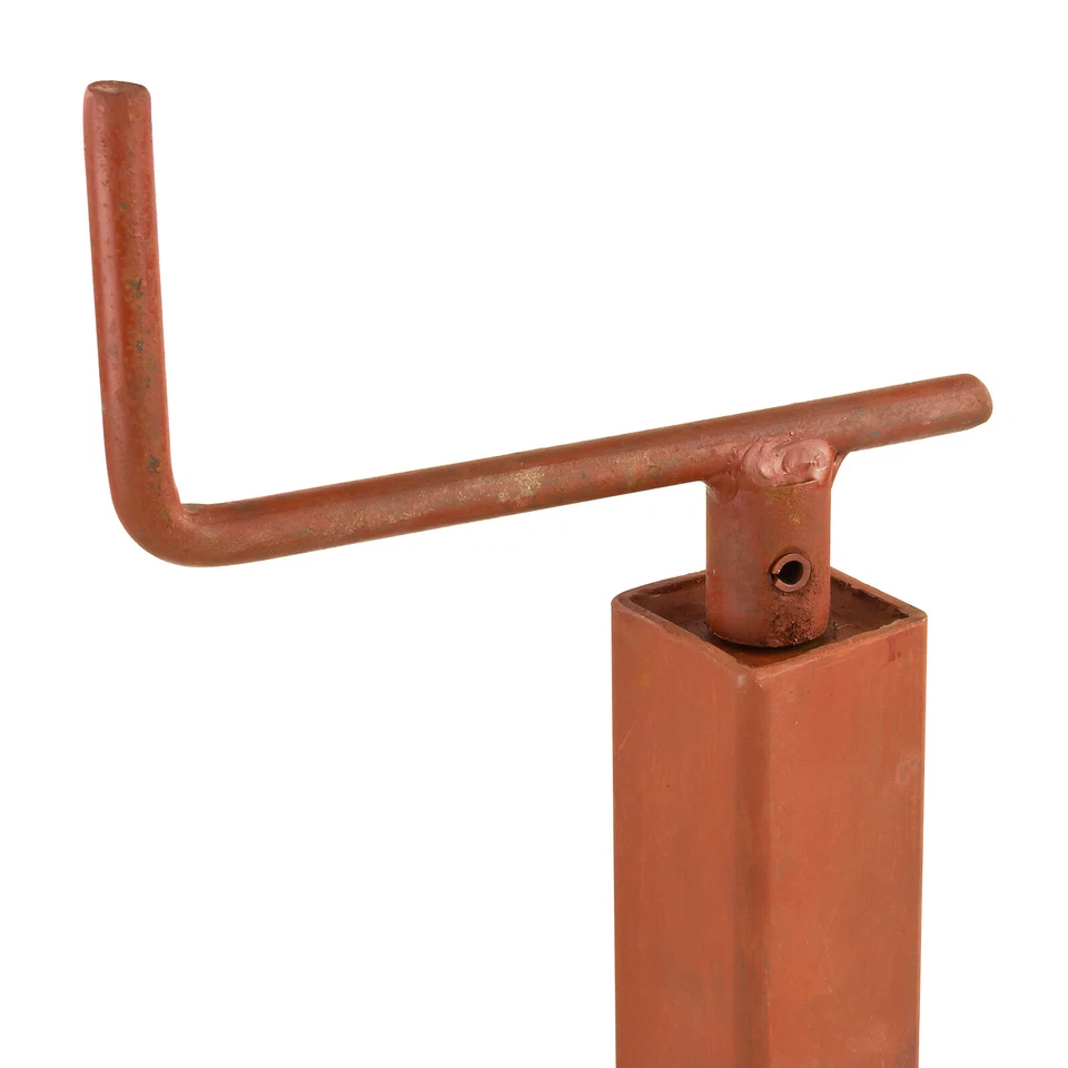 Stütze Stützfuß Schlepper Anhänger 50mm Vierkant Last 500kg Hub 175mm mechanisch - Bild 3 von 4