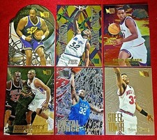 1995-96 Fleer Metal Barkley Ewing Maximum Mashburn Force Miller Slick Silver