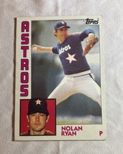 1984 Topps #470 Nolan Ryan Houston Astros Card