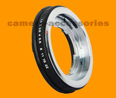 Voigtländer Bessamatic Kodak Retina DKL Objektiv auf Minolta MA Sony A Mount Adapter