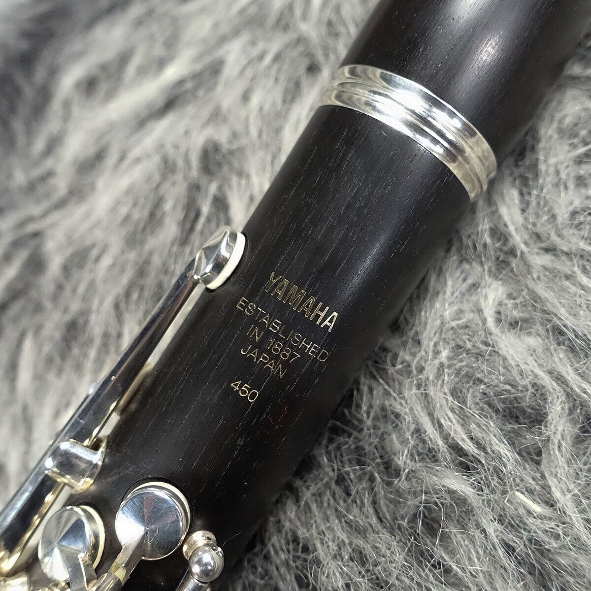 YAMAHA Clarinet YCL-450 Black Wood Musical Instrument with YAMAHA Clarinet YCL-450 Black Wood Musical Instrument with