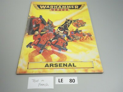 Codex Warhammer 40k – Livre D'armée Wargear – Édition Anglaise – Très Bon état