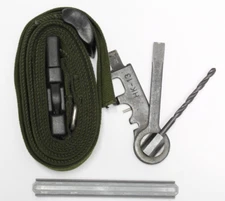 SA80 5.56 Canvas Sling, Multi Tool & Stripper Clip British Army Military 223