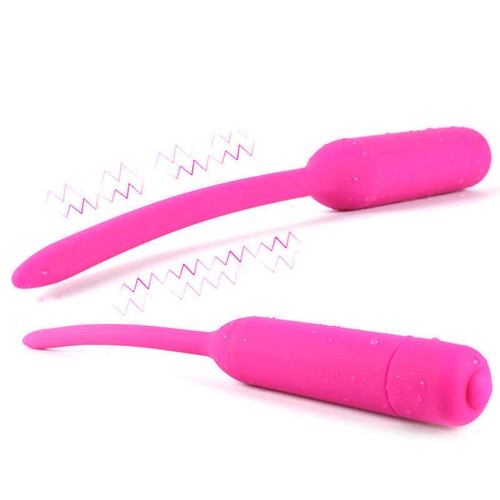 10 speed Urethral Vibrator Male Dilator Female Penis plug sex toy - Picture 8 of 17