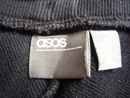 Jogginghose ASOS schwarz Gr. M mit Reißverschluss - Bild 3 von 3