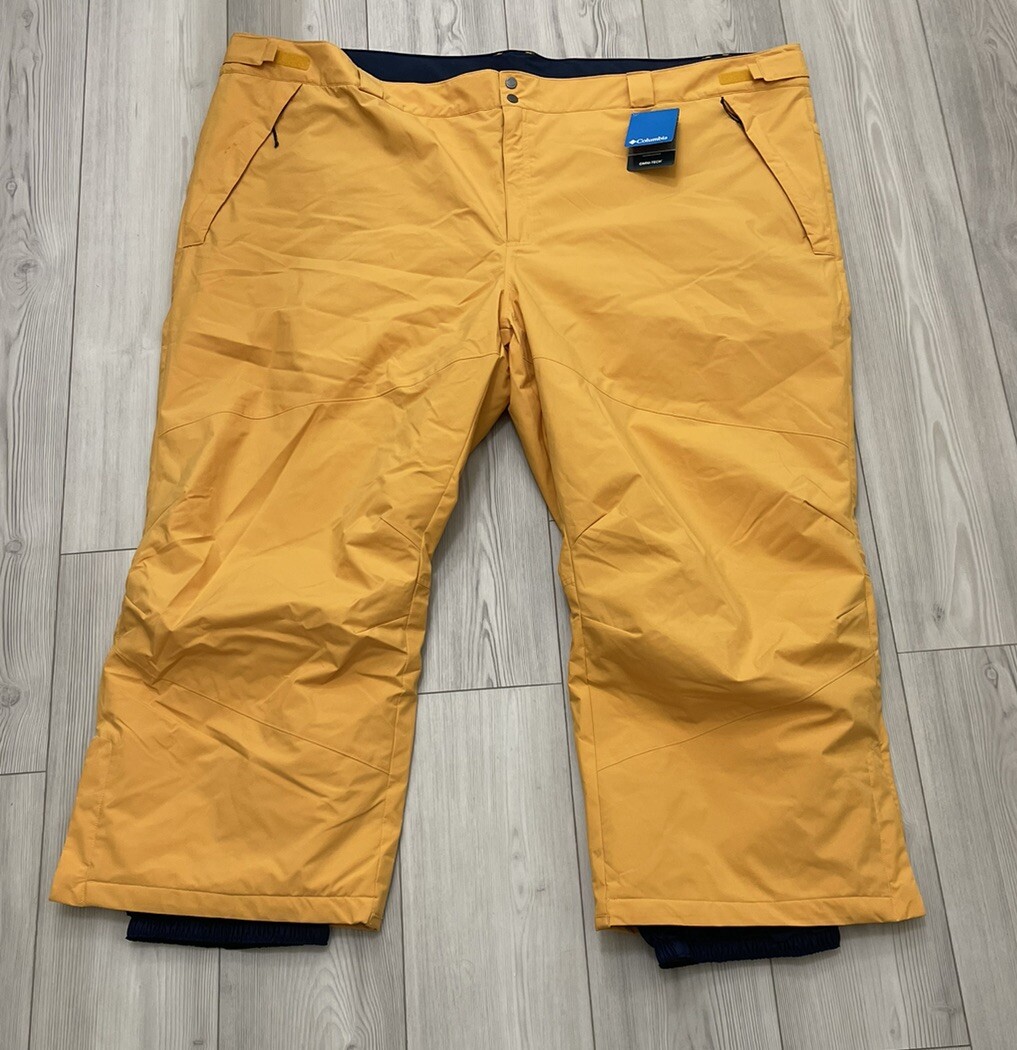 Мужские брюки Columbia Shafer Canyon Pant Mountain желтого цвета размер 6X 12590₽