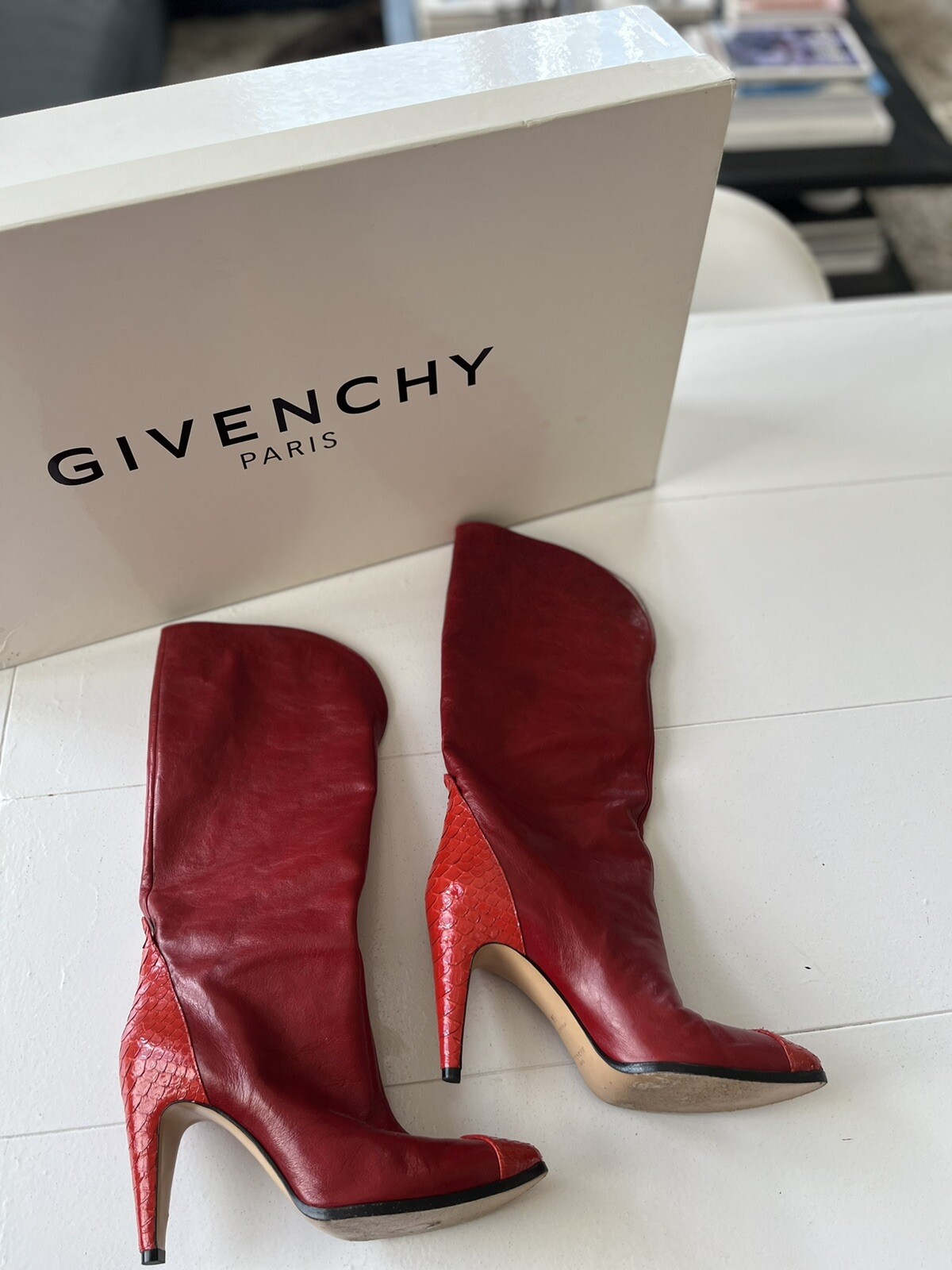 givenchy show boot 95 Rouge - image 9
