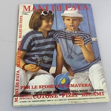 Rivista Mensile Mani di fata Idee per Lavori uncinetto ricami n. 4 Aprile