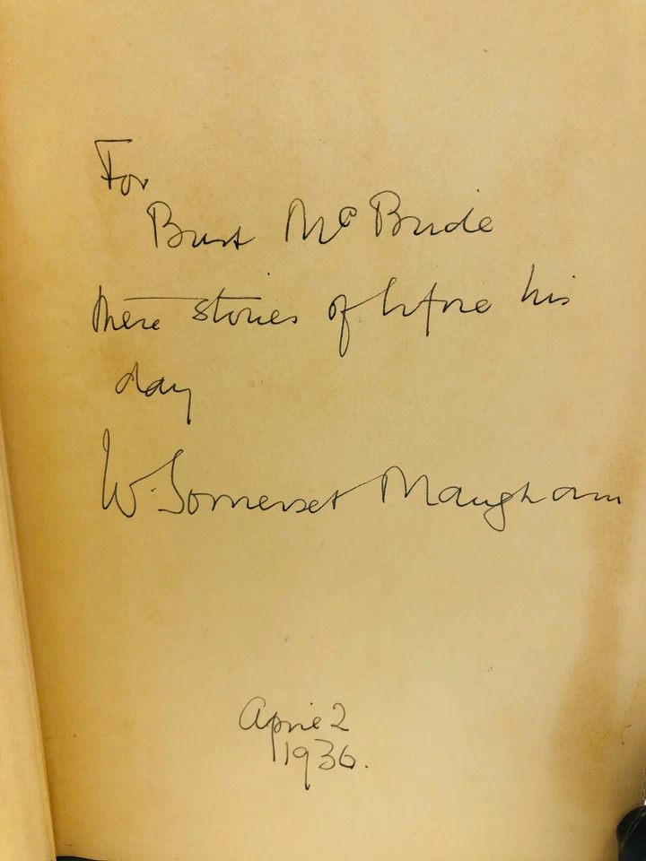 Cosmopolitans - W. Somerset Maugham SIGNED 1936 1st Edition Early Printing HC DJ Foto 4 de 4