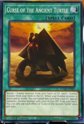 #ad Yu Gi Oh Curse of the Ancient Turtle SUDA EN083 1st Ed NM M $0.99