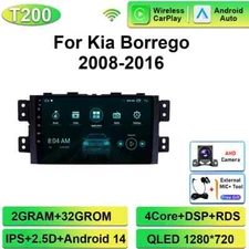Car Radio For Kia Borrego Mohave 2008-2016 GPS CarPlay Android Multimedia Player