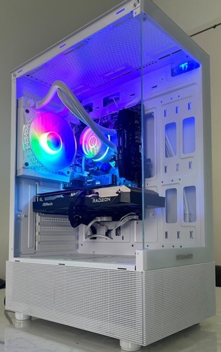 PC Gamer Tour Blanche MSI - Ryzen 5 5500, RX 6600, 16 Go RAM, 1 To SSD (neuf)