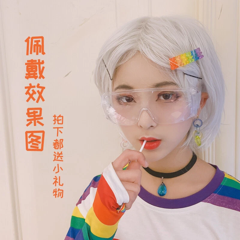 Weathering With You Anime Raindrop Faux Crystal Pendant Velvet Chain Necklace - Image 3 of 4