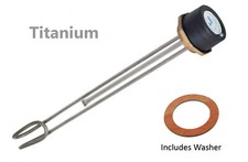 Tesla 27” Titanium 3kW Immersion Heater Element 2.1/4" Boss + Thermostat