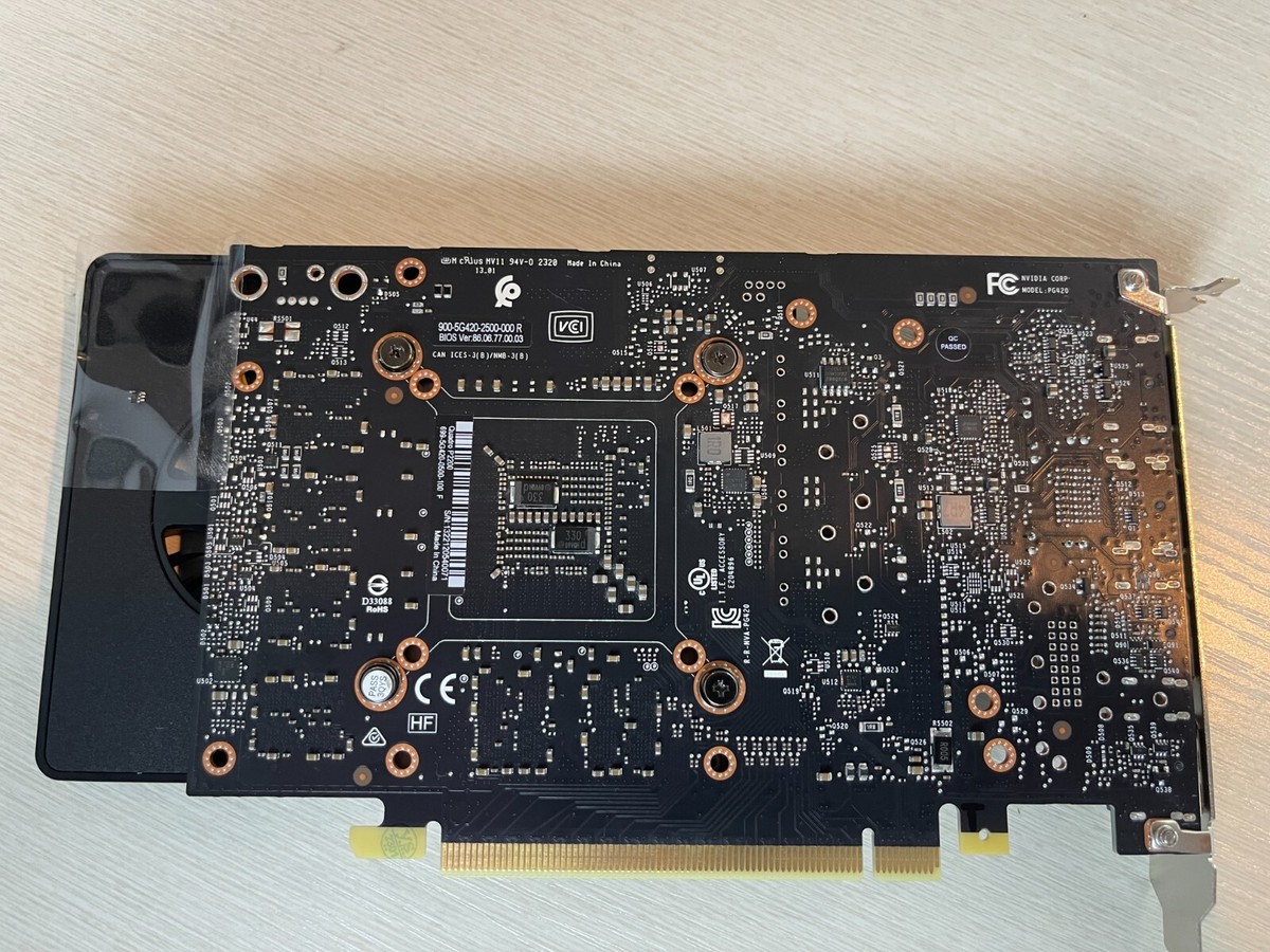 NVIDIA Quadro P2200 5GB GDDR5X PCIe Graphics Video Card NVIDIA Quadro P2200 5GB GDDR5X PCIe Graphics Video Card