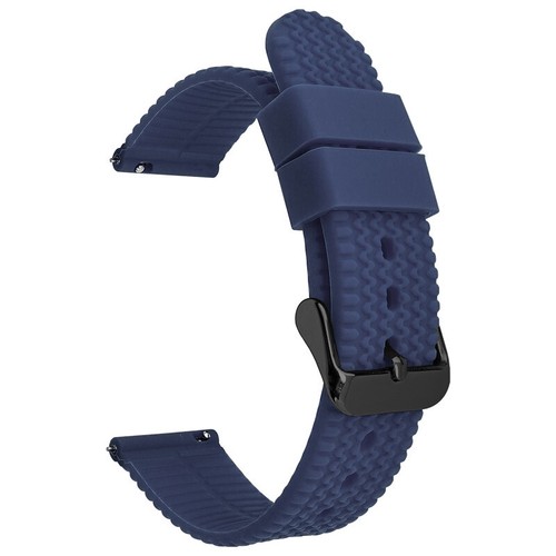 Schnellverschluss Silikon Kautschuk Armband Wasserdicht Uhrenarmband Strap 18 20 22 24 mm - Bild 41 von 47
