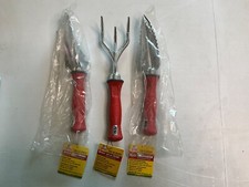 NEW Garden Weasel 3-Piece Hand Tool Combo Set Trowel, Transplanter and Tiller