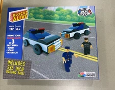 Blocks Alive Toy Police Department