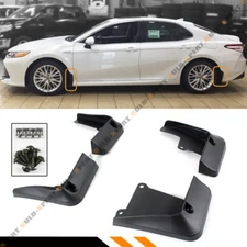 FOR 2018-2024 TOYOTA CAMRY LE XLE 4 PCS FRONT+REAR SPLASH GUARDS MUD FLAPS SET