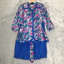 Vintage Diane Freis Skirt Set Boho RARE Limited Edition Bohemian Style Hippy