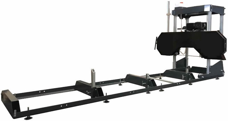 New 22" Capacity Sawmill Upgraded Gas Kohler 9.5HP Engine Band Saw Mill  SALE