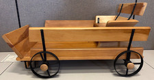 Woodey Crafts  Future Heirlooms Custom Cedar Wood Wagon W/ Seat