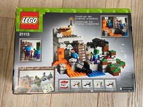 LEGO Minecraft: The Cave (21113) BRAND NEW SEALED Minor Box Damage