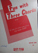 Piano - Fun with Three Chords Book 1 - 20 Songs with Chords - PRO ART Pub. 1955