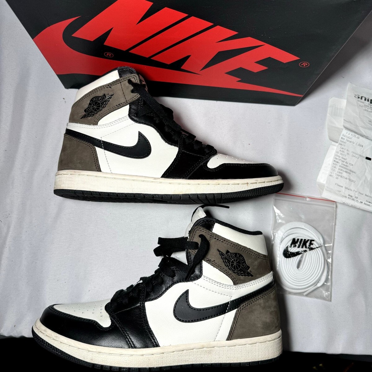 Nike Air Jordan 1 Retro High OG Dark Mocha Men's Shoes Nike Air Jordan 1 Retro High OG Dark Mocha Men's Shoes