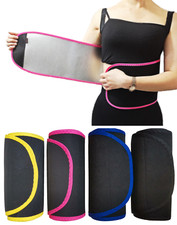 Abdominal Back Belt Hook and Loop Strap Support Bandage Corset Trainer Universal Insulated